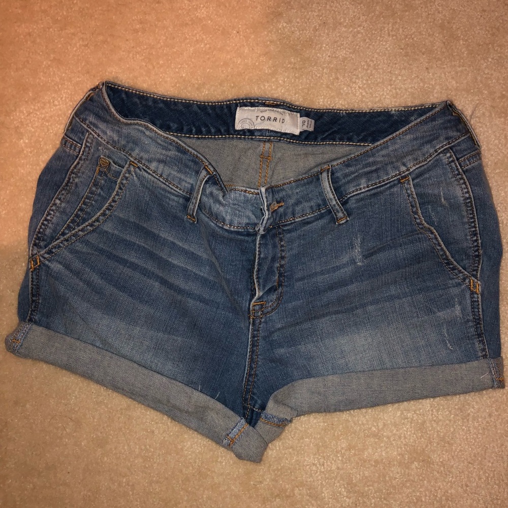 Size 10 torrid jean shorts